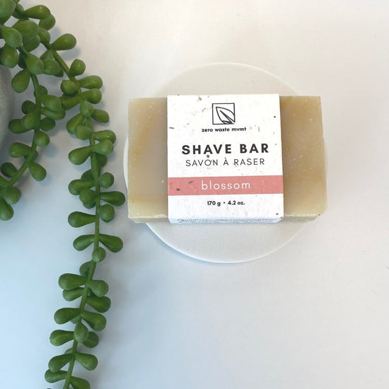 Shave Bar | Natural Soap | Shea Butter Moisturizing Bar Zero Waste MVMT