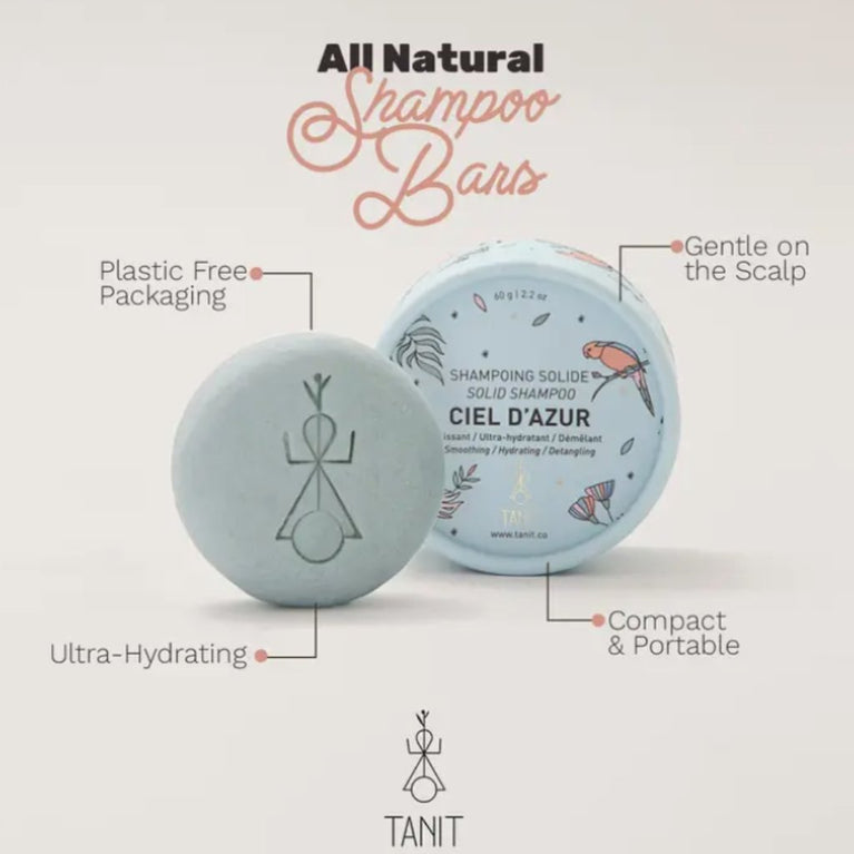 Natural Shampoo Bars by TANIT